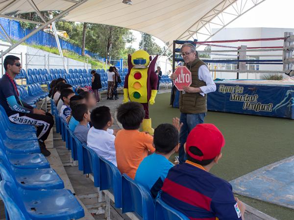 Mediante iniciativa Parque Infantil, SMT fomenta educación vial para niñas y niños