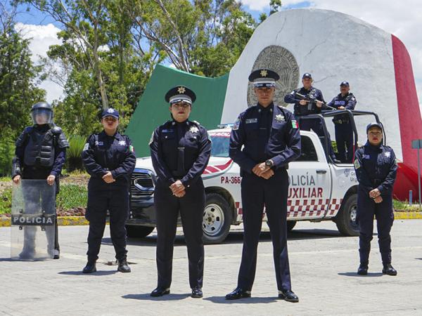 Mantiene Policía Auxiliar convocatoria de reclutamiento