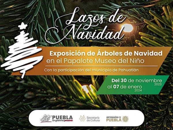 En Papalote Museo del Niño, gobierno estatal exhibe adornos navideños de Pahuatlán