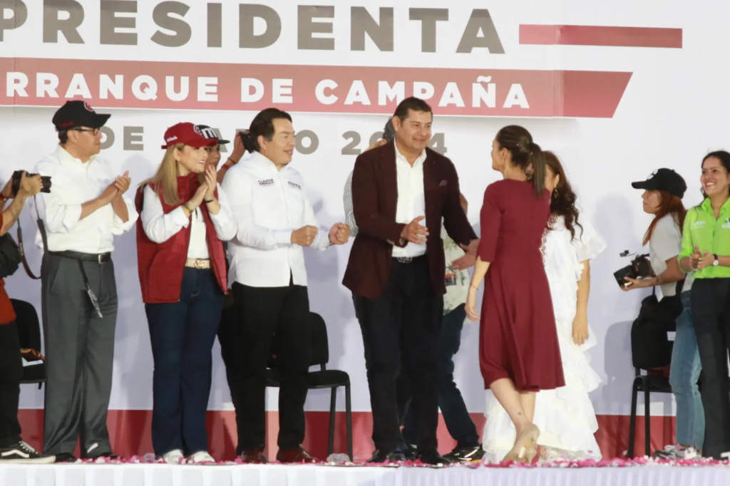 Armenta presente en el arranque de campaña de la Dra. Claudia Sheinbaum