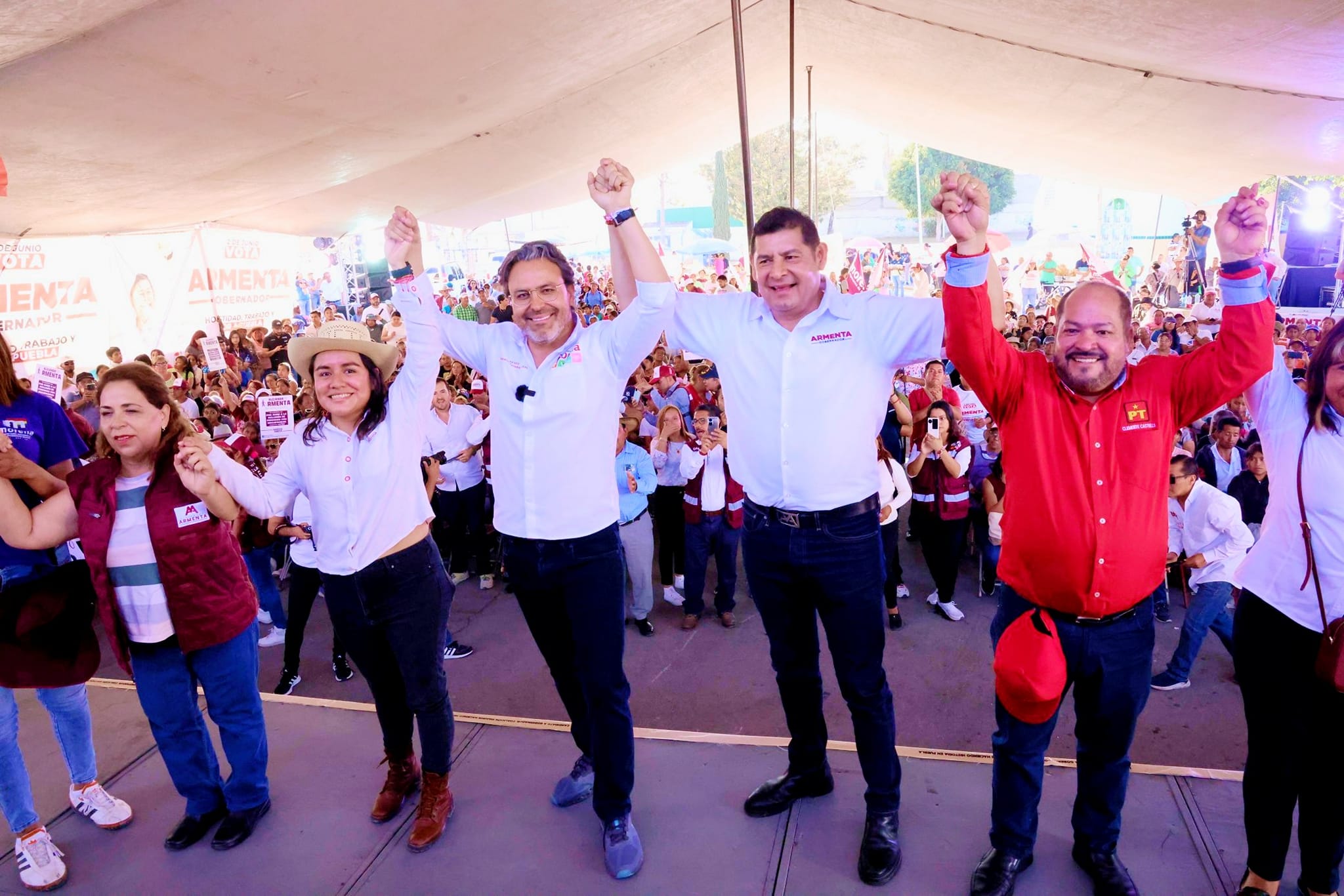 Agua y seguridad, prioridad en el próximo gobierno ratifica Alejandro Armenta