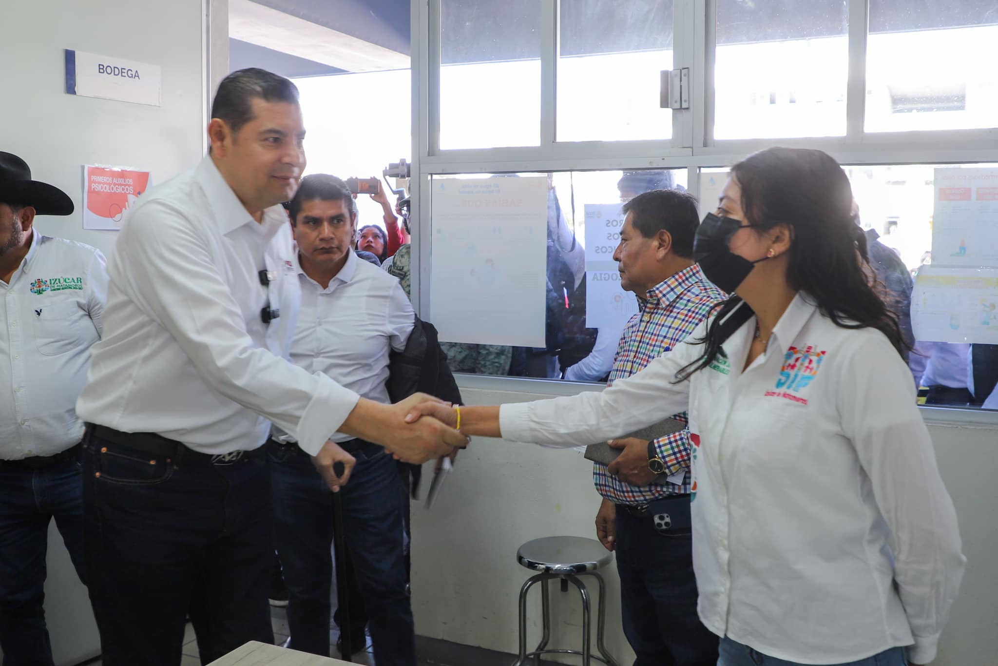 En coordinación con nuestra presidenta, la Dra. Claudia Sheinbaum Pardo, nos preparamos para cualquier contingencia.