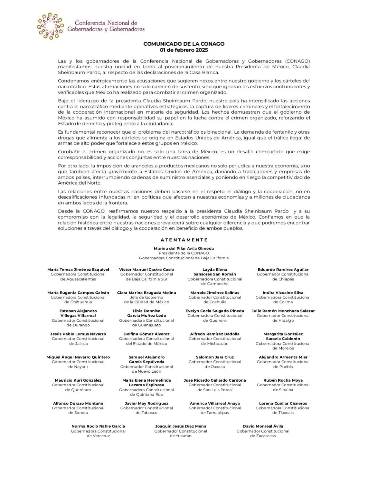 ¡A México se le respeta!