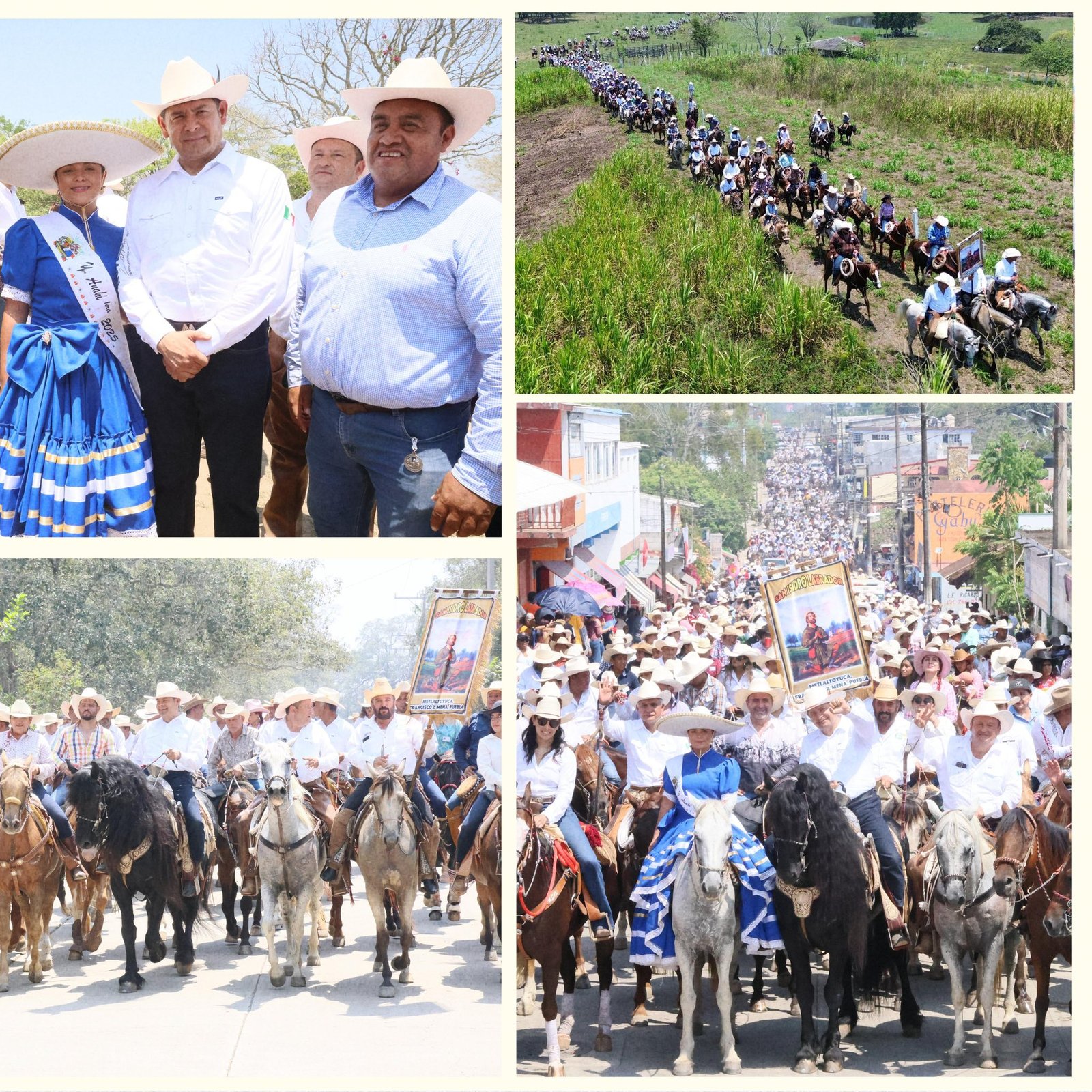 ¡Así se vivió la Cabalgata Más Grande de la Sierra Norte!