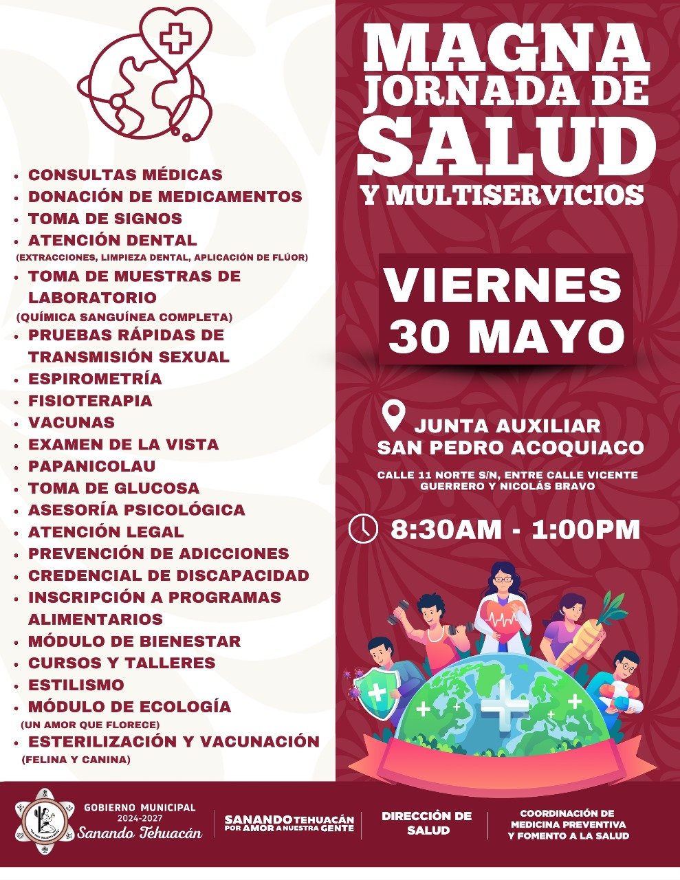 ¡𝗔𝗧𝗘𝗡𝗖𝗜Ó𝗡 𝗧𝗘𝗛𝗨𝗔𝗖Á𝗡!