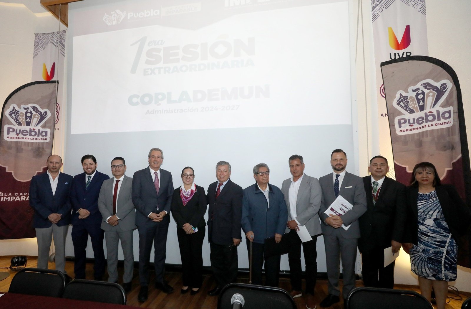 Desde la UVP Campus Puebla, dimos inicio a la Primera Sesión Extraordinaria del Comité de Planeación para el Desarrollo Municipal (COPLADEMUN)