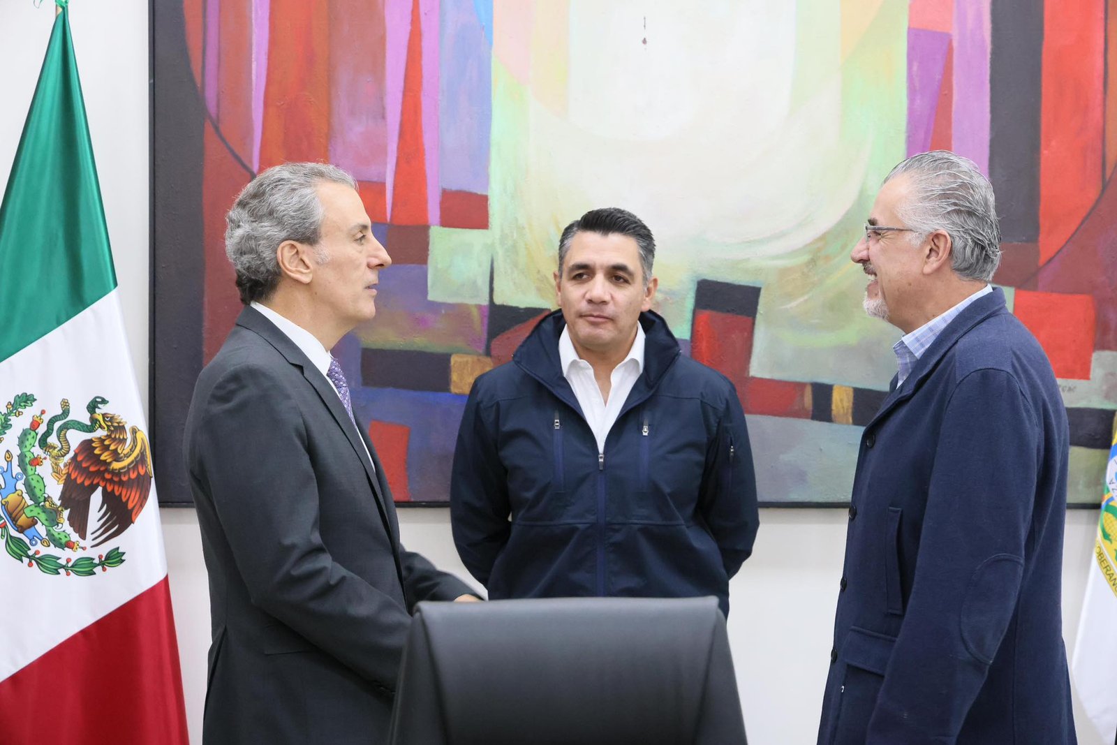 En la Mesa de Coordinación Estatal para la Construcción de la Paz y Seguridad