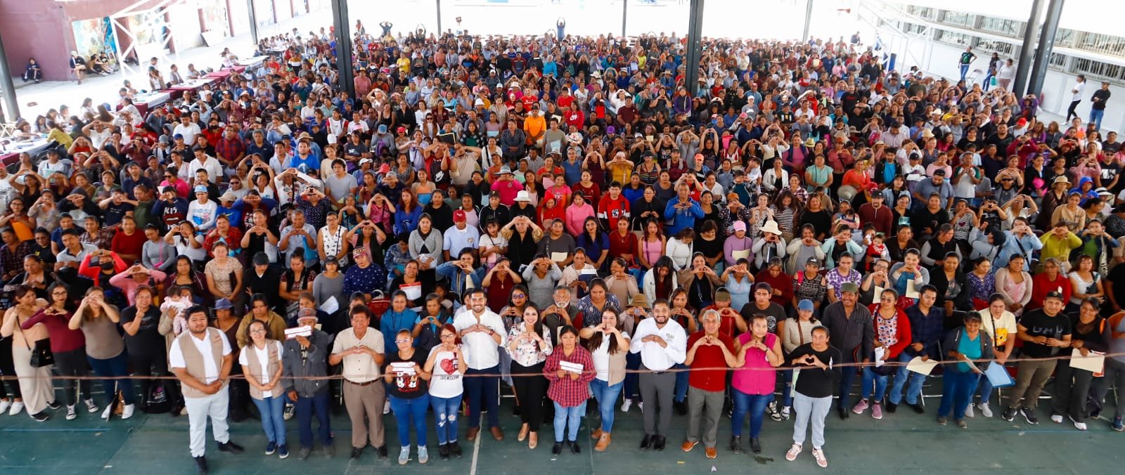 ¡Un paso más por un mejor futuro por los estudiantes cholultecas!